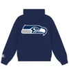 Bad Bunny x Seattle Seahawks Blue Concho Hoodie for sale