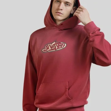 Barça Aftermatch Red Hoodie for sale