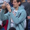 Boban Marjanovic Blue Nike Track Blue Jacket
