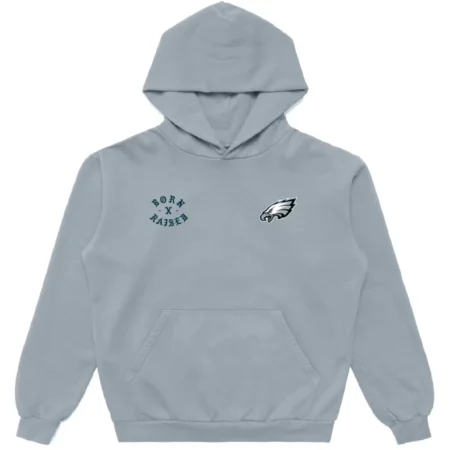 Born x Raised Eagles grey pullover hoodie