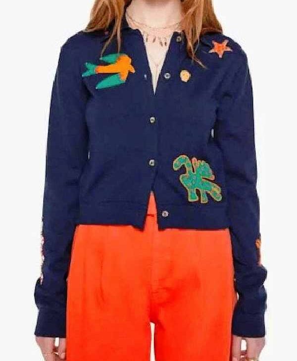 Braedyn Bruner Navy Cardigan