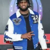 Brian Burns Blue Varsity Jacket
