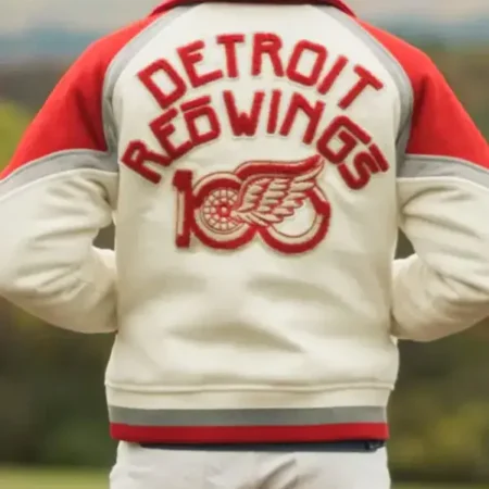 Buy Detroit Red Wings Centennial Season Varsity Jacket