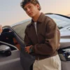Buy Kimi Antonelli Mercedesbenz Brown Wool Jacket