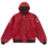 Get Supreme Vanson Leather Hooded Jacket