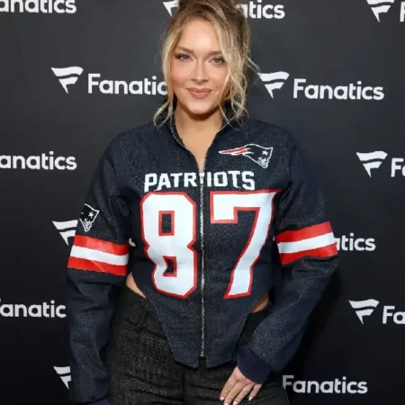 Camille Kostek New England Patriots Jacket
