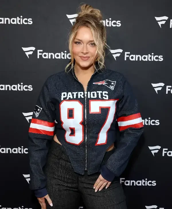 Camille Kostek New England Patriots Jacket