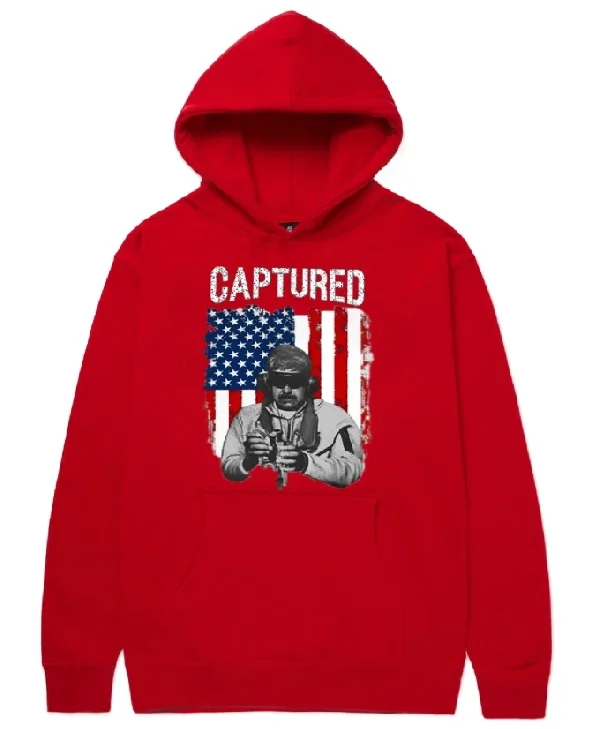 Captured Red Hoodie