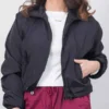 Carolyn Parachute Cropped blue Jacket