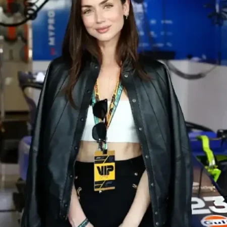 Celebrity Inspired Leather Jacket