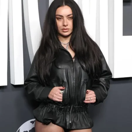 Charli XCX Leather Jacket Women