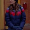 Chicago Fire S14 Jocelyn Hudon Puffer Jacket for sale