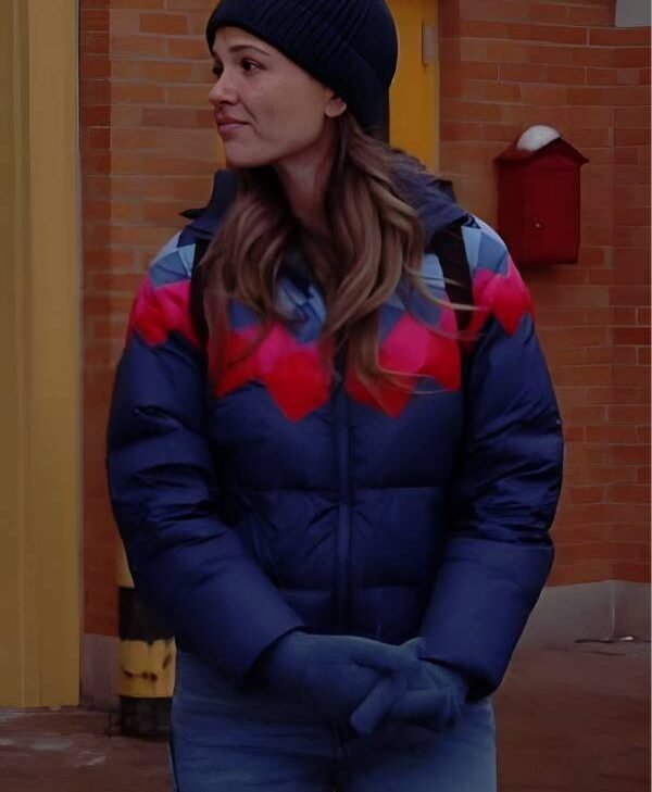 Chicago Fire S14 Jocelyn Hudon Puffer Jacket for sale