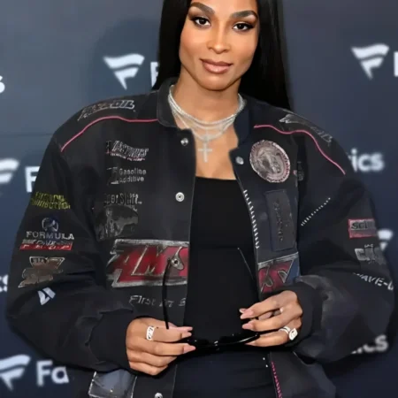Ciara Super Bowl 2026 Party black Jacket