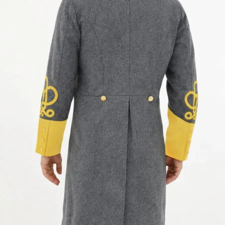 Civil War Confederate General’s 4 Rows Braid Cavalry Frock Coat for sale