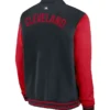 Cleveland Guardians Dugout Bomber Jacket back