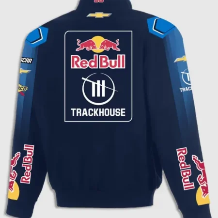 Connor Zilisch Trackhouse Red Bull Racing Jacket back