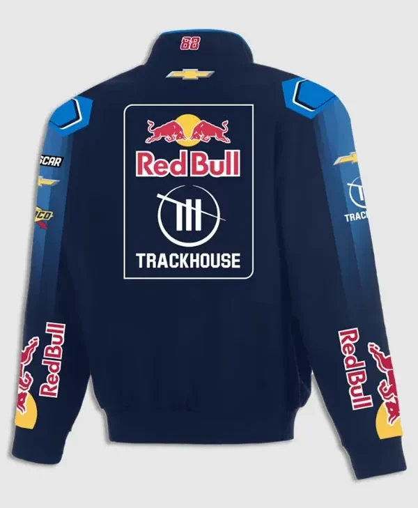 Connor Zilisch Trackhouse Red Bull Racing Jacket back