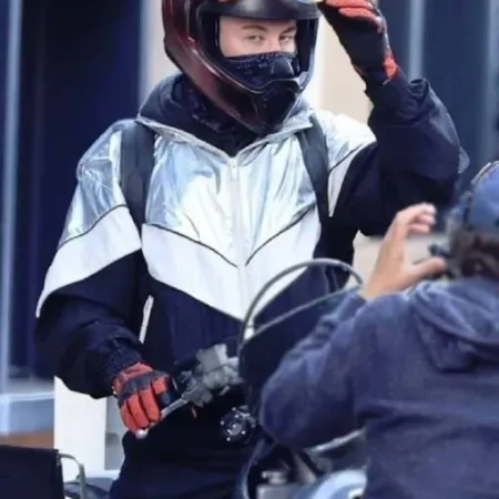 Crime 101 Barry Keoghan jacket