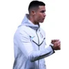 Cristiano Ronaldo Al Nassr White Jacket front