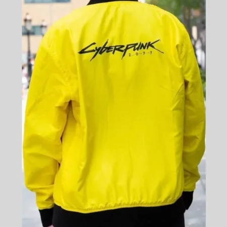 Cyberpunk 2077 Bomber Yellow Jacket