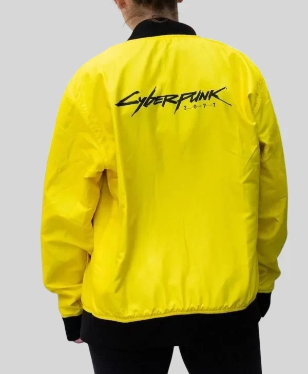 Cyberpunk 2077 Bomber Yellow Jacket sale