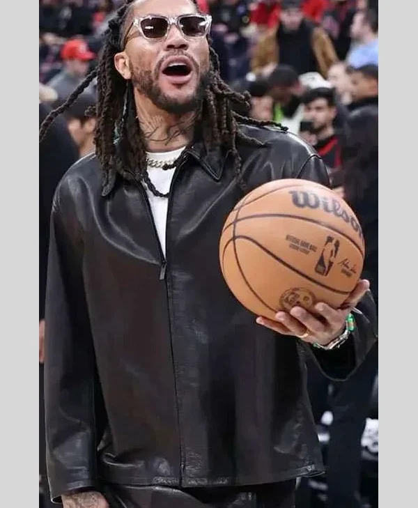 Derrick Rose Retirement 2026 Leather Jacket
