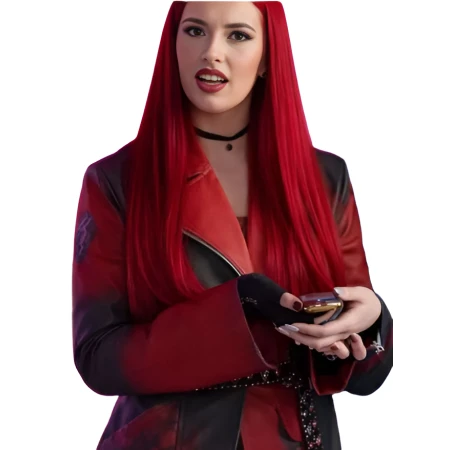 Descendants Wicked Wonderland Kylie Cantrall Leather Jacket for sale