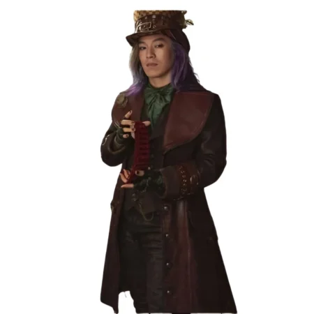 Descendants Wicked Wonderland Leonard Nam Maroon Coat