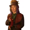 Descendants Wicked Wonderland Leonard Nam Maroon Coat for sale