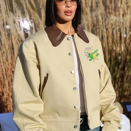 Dina Ayada Leather Jacket PFW