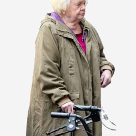 Eleanor the Great 2025 June Squibb Cotton Hooded Coat