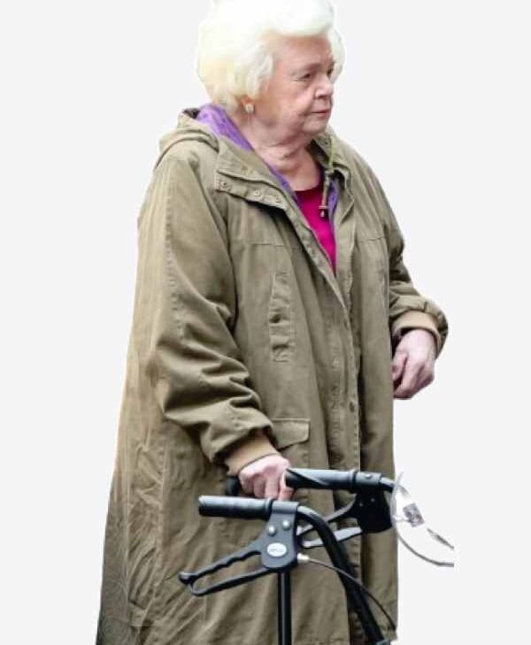 Eleanor the Great 2025 June Squibb Cotton Hooded Coat