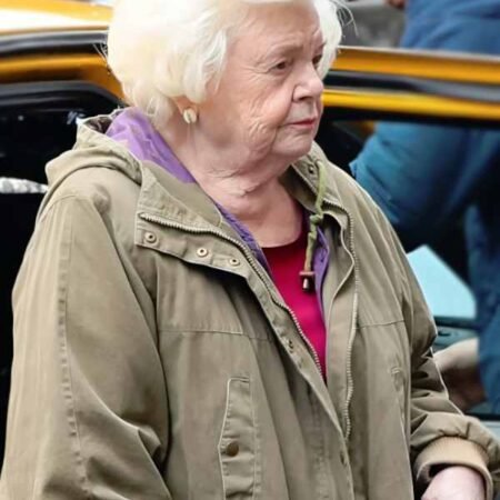 Eleanor the Great 2025 June Squibb Cotton Hooded Coat for sale