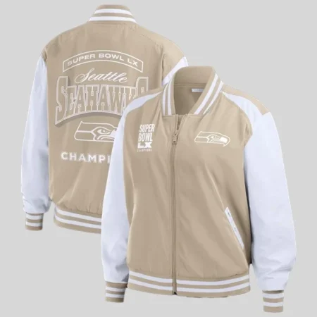 Erin Andrews Super Bowl LX Champions Bomber Jacket