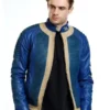 Fallout Vault Dweller Blue Leather 2026 Jacket