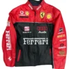 Ferrari Vintage Racing Leather Jacket