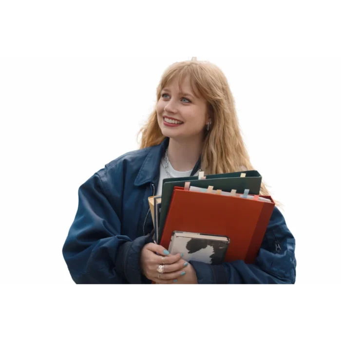Finding Emily Sngourie Rice Blue Jacket