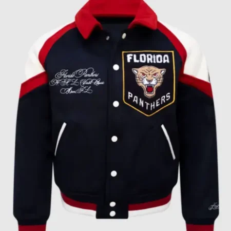 Florida Panthers Classic Winter Varsity Jacket