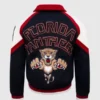 Florida Panthers Classic Winter Varsity Jacket back