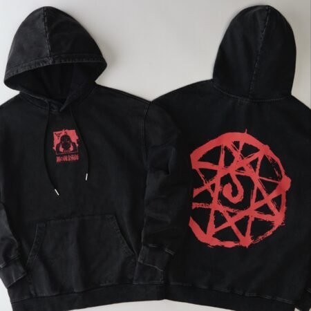 Fullmetal Alchemist Alphonse Blood Seal black Hoodie
