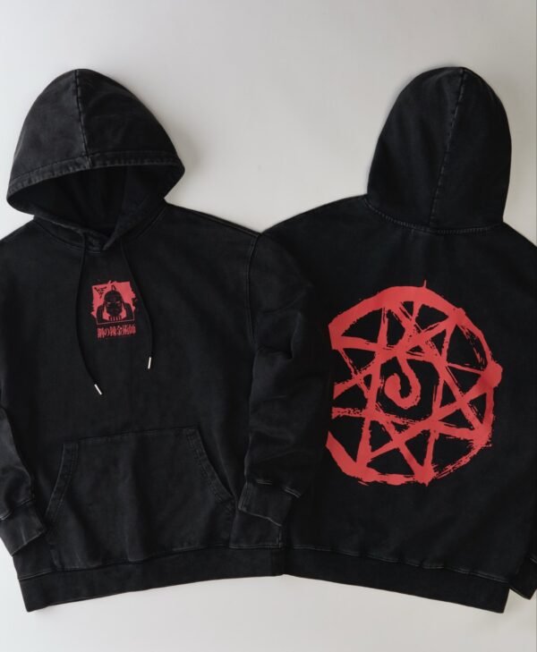 Fullmetal Alchemist Alphonse Blood Seal black Hoodie