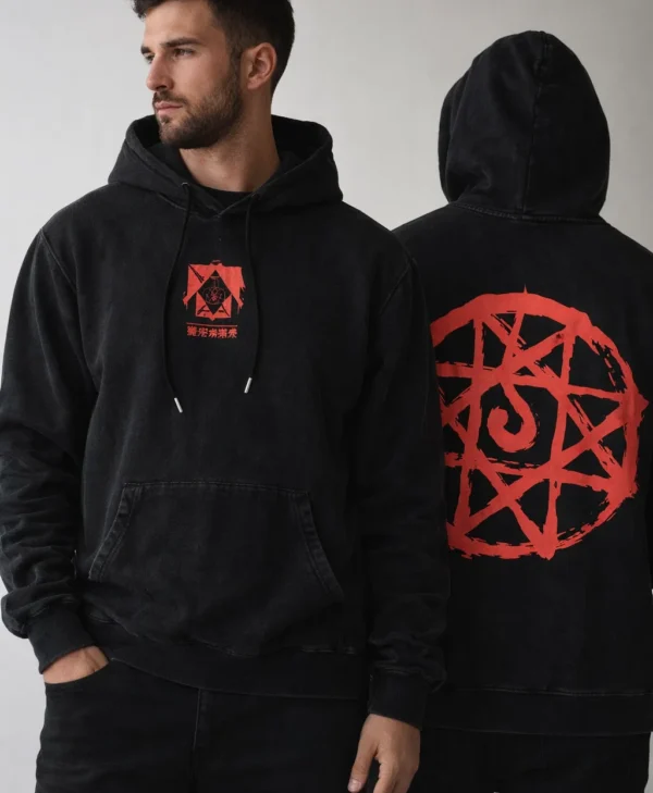 Fullmetal Alchemist Alphonse Blood Seal black Hoodie for sale