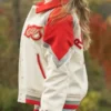 Get Detroit Red Wings Centennial Season Varsity Jacket