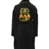 Get Karate Kid Cobra Kai Black Bathrobe Coat