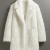 Get Kennedy Stidham 2026 White Fur Coat