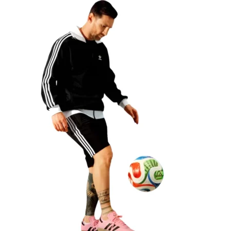 Get Lionel Messi Black Zipper Track Jacket