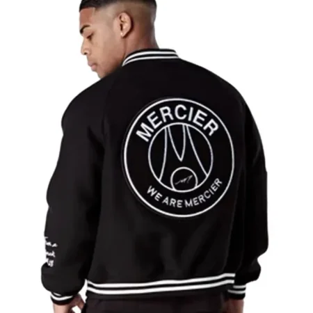 Get Mercier Varsity Jacket