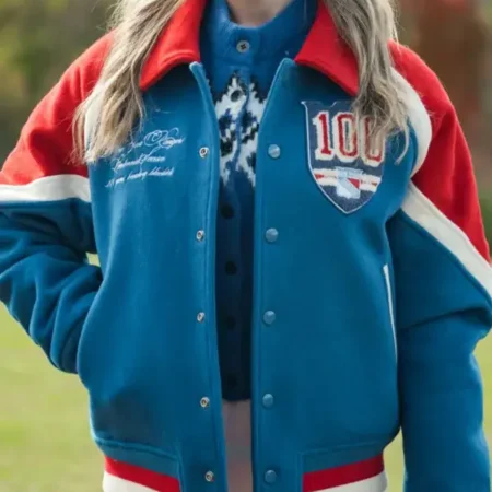 Get New York Rangers Centennial Season Varsity Jacket