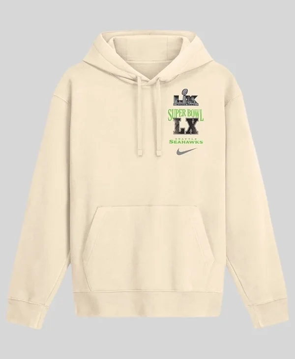 Get Seahawks Super Bowl LX Champions Long Ball Club Hoodie